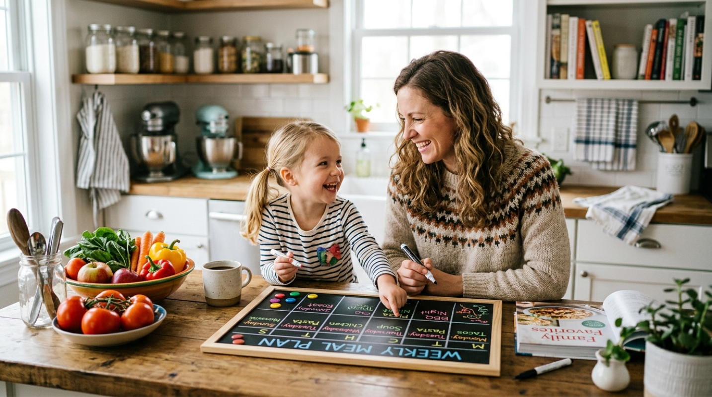 How to Create a Family-Friendly Weekly Meal Plan Without the Stress